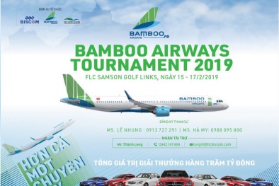 Tưng bừng khai gậy đầu xuân với Bamboo Airways Tournament 2019
