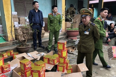 Vận chuyển 200 kg pháo Trung Quốc về Việt Nam tiêu thụ dịp Tết