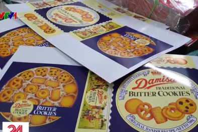 Triệt phá cơ sở chuyên in ấn bao bì, nhãn mác bánh kẹo giả