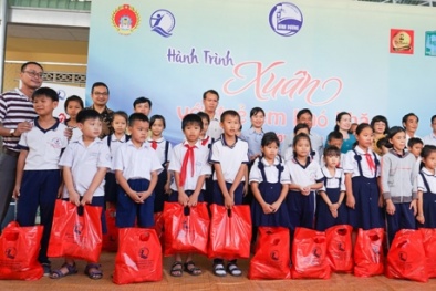 Tân Hiệp Phát mang mùa xuân ấm áp đến với trẻ em có hoàn cảnh khó khăn