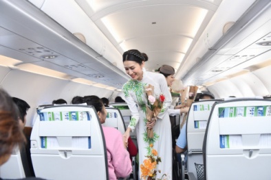 Những món quà bất ngờ trên chuyến bay đầu năm của Bamboo Airways