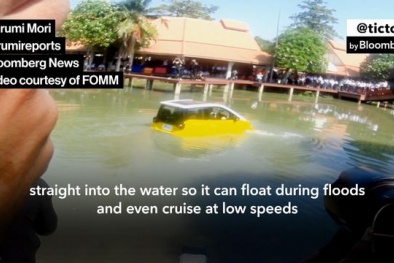 Chiếc ô tô lội nước Nhật giá 250 triệu chuẩn bị về Việt Nam có gì hấp dẫn?