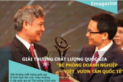 [eMagazine] Giải thưởng Chất lượng Quốc gia: Bệ phóng doanh nghiệp Việt vươn tầm quốc tế