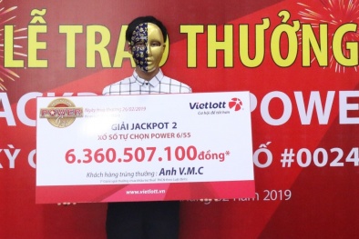 Xổ số Vietlott: Mua vé với số ngẫu nhiên, người đàn ông Sóc Trăng bất ngờ trúng hơn 6 tỷ
