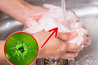 Sai lầm khi rửa thịt làm tăng nguy cơ ngộ độc nhiều người thường mắc phải