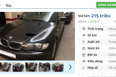 Loạt xe ô tô BMW cũ ‘sang chảnh’ này đang rao giá ‘rẻ như cho’ chỉ 200 triệu đồng tại VN
