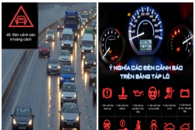 Phớt lờ đèn cảnh báo ô tô ở trong tam giác đỏ xuất hiện, tài xế có thể thiệt mạng như chơi
