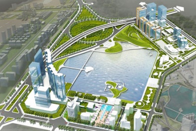 2020 sẽ hoàn thành Công viên và hồ điều hòa Cầu Giấy
