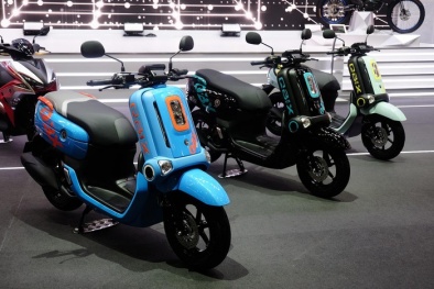 QBIX 2019 - mẫu xe tay ga có thiết kế độc lạ của Yamaha