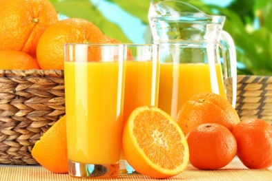 Thời điểm uống nước cam tốt cho sức khỏe nhất trong ngày