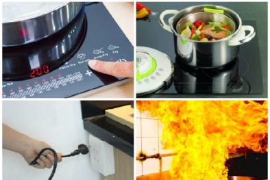 Sai lầm nhiều bà nội trợ mắc phải khi sử dụng bếp điện từ gây nguy hiểm tính mạng