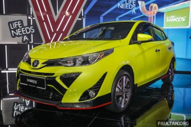 Toyota Yaris 2019 mới đẹp long lanh vừa trình làng, giá chính thức từ 395 triệu đồng