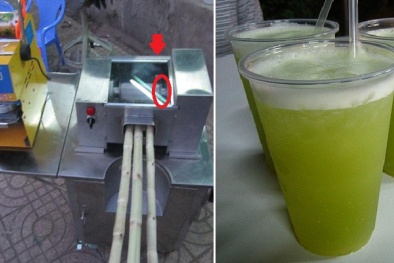 Mánh lừa 'ngọt lịm' của người bán nước mía theo lít