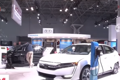 Xe điện và xe hybrid lên ngôi tại triển lãm ô tô quốc tế