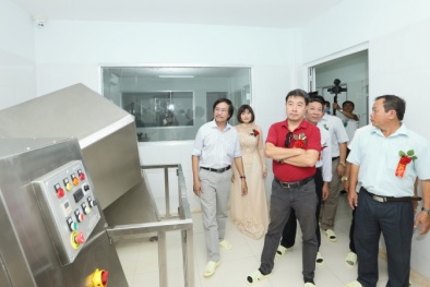 Bình Thuận: Chính thức đưa vào hoạt động nhà máy dược liệu theo chuẩn GMP