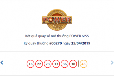 Xổ số Vietlott: Chủ nhân giải Jackpot Power 6/55 hơn 32 tỷ đã xuất hiện ngày hôm qua?