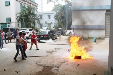 Tập huấn phòng cháy chữa cháy và cứu nạn cho cán bộ, nhân viên Tổng cục TCĐLCL