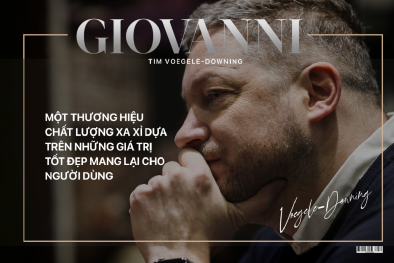 Thời trang Giovanni và Giám đốc Sáng tạo Tim Voegele-Downing