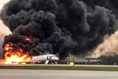 Diễn biến kinh hoàng về vụ tai nạn máy bay chở khách Nga khiến 41 người thiệt mạng