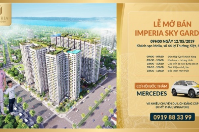 Dự án Imperia Sky Garden 'gây sốc' với chương trình mua nhà tặng Mercedes sang trọng