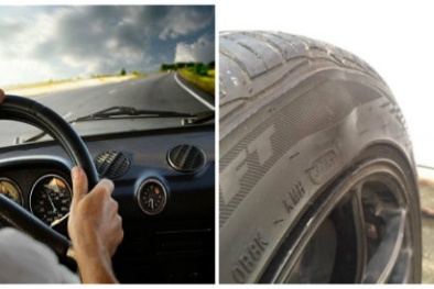 Lốp ô tô phồng có thể nguy hiểm tính mạng nếu không kịp nhận biết và xử lý