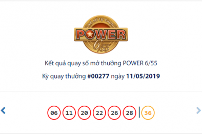 Xổ số Vietlott: Jackpot Power 6/55 hơn 42 tỷ đồng ngày hôm qua đã tìm thấy chủ nhân?