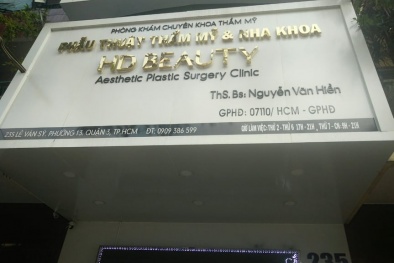 Viện thẩm mỹ HD Beauty có đang qua mặt cơ quan chức năng?