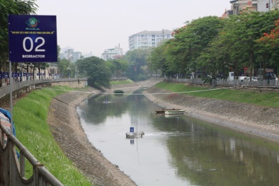 15 ngày áp dụng công nghệ 'thần kỳ' từ Nhật Bản, sông Tô Lịch giờ ra sao?