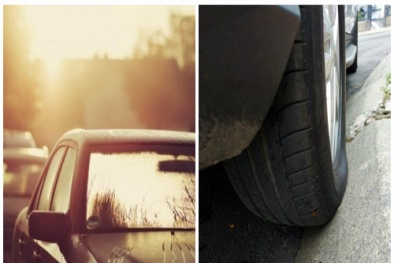 Lốp xe ô tô bị 'tàn phá', tính mạng bị đe dọa nếu tài xế mắc sai lầm khi đỗ xe