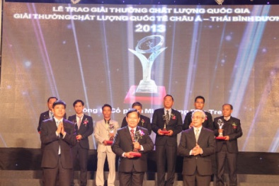 Tặng Giải thưởng Chất lượng Quốc gia cho 2 doanh nghiệp tỉnh Quảng Trị