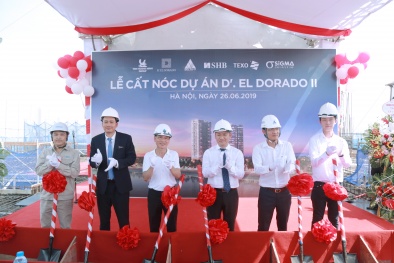 Tân Hoàng Minh chính thức cất nóc dự án D’. El Dorado II