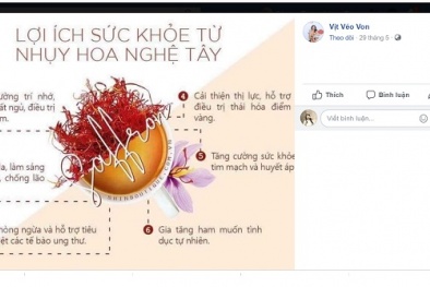 Thực hư về tác dụng của Saffaron Tây Á được ví như 'thần dược' có giá 'cắt cổ'