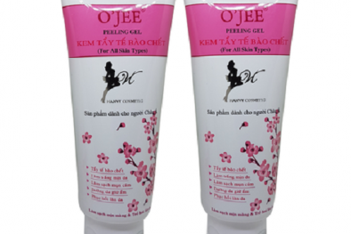 Kem tẩy tế bào chết O’JEE bị thu hồi, đình chỉ lưu hành