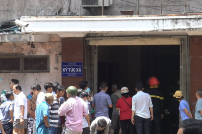 TP.HCM: Cháy tại KTX Trường CĐ Kỹ thuật Cao Thắng