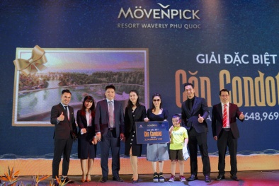 Giải thưởng căn Condotel hơn 3 tỷ đồng tại Movenpick Resort Waverly Phú Quốc đã tìm ra chủ nhân