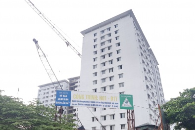 Cận cảnh dự án tái định cư 'đắp chiếu' chục năm giữa lòng đất 'vàng' Thủ đô 