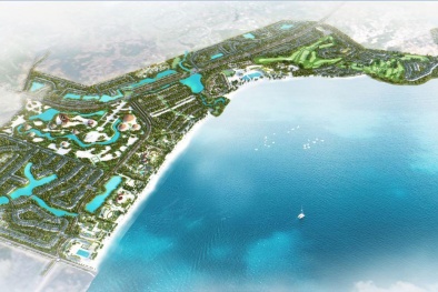 Nhộn nhịp công trường xây dựng đại dự án FLC Quảng Ngãi