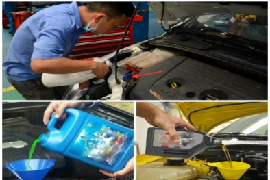 Sử dụng các loại dung dịch cho xe ô tô 'sai một li đi một dặm' tài xế nên biết