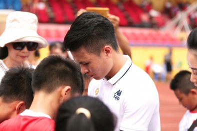 Lần đầu tiên có một chương trình xã hội quy tụ dàn sao của tuyển Việt Nam