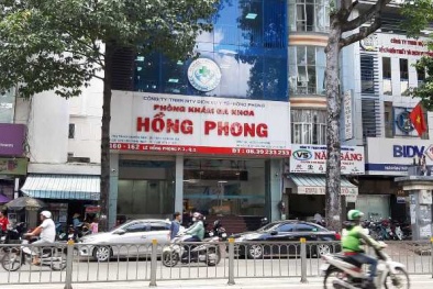 Phòng khám đa khoa Hồng Phong quảng cáo là bệnh viện?