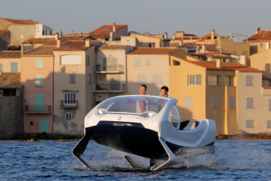 Thử nghiệm đưa hành khách qua sông Seine bằng taxi bay SeaBubbles