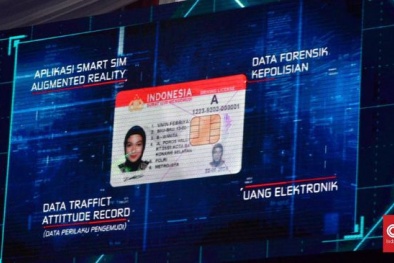 Bằng lái xe thông minh vừa được triển khai tại Indonesia có gì đặc biệt?