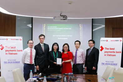 Techcombank chính thức được trao quyết định áp dụng chuẩn mực Basel II