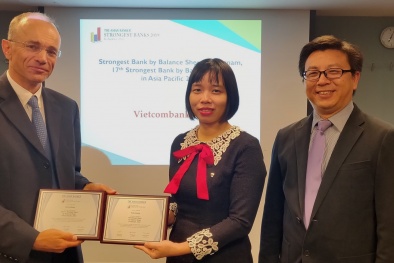 Vietcombank tiếp tục là ngân hàng mạnh nhất Việt Nam
