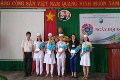 Ngày hội 5S - An toàn - Năng suất - Hiệu quả tại Bệnh viện YDCT và PHCN tỉnh Kon Tum