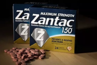 Đình chỉ việc bán thuốc trị chứng ợ nóng vì có liên quan đến bệnh ung thư