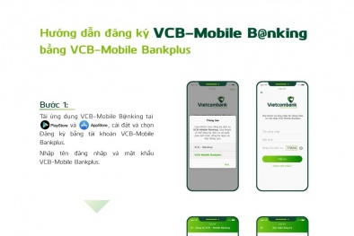 Vietcombank thông báo ngừng cung cấp dịch vụ Bankplus từ ngày 01/11/2019