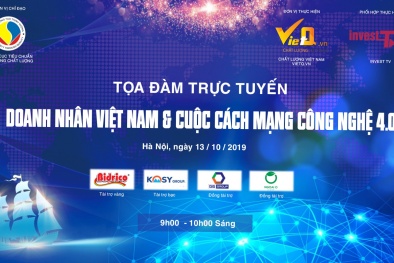 Tọa đàm trực tuyến 'Doanh nhân Việt Nam và cuộc Cách mạng Công nghiệp 4.0'