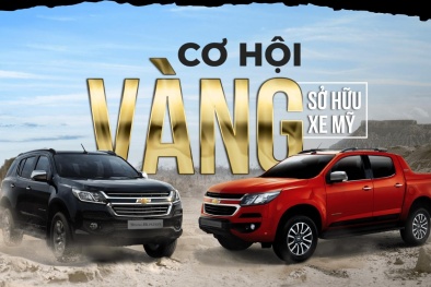 Loạt xe ô tô Chevrolet giảm giá mạnh 100 triệu đồng/chiếc tại Việt Nam