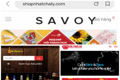 Thận trọng khi mua các sản phẩm hàng hóa tại 3 website này
